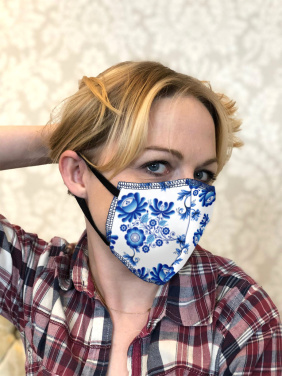 Logotrade meened pilt: ZERIF puuvillane näomask 1400165