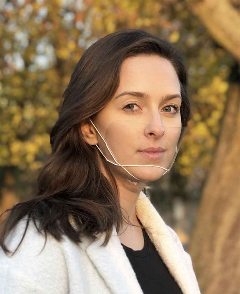 Logotrade meene foto: ATENA läbipaistev näokaitse-mask suu ja nina jaoks 1461162