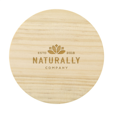 Logo trade reklaamkingid foto: Wooosh Flame lõhnaküünal tume merevaigukollane