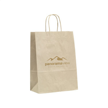 Logotrade reklaamkingituse foto: Leaf It Bag Lai taaskasutatud rohupaber (90 g/m²) M