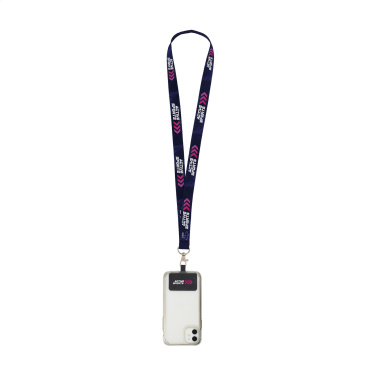 Logotrade firmakingituse foto: Lanyard Sublimation RPET 2 cm Patch võtmejuhtmega