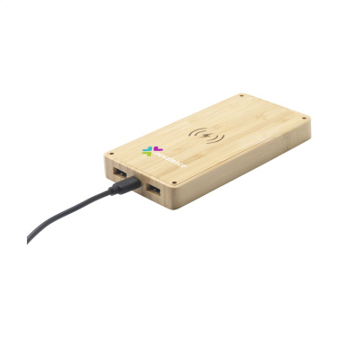 Logotrade firmakingid pilt: Solar Powerbank 8000+ juhtmevaba laadija