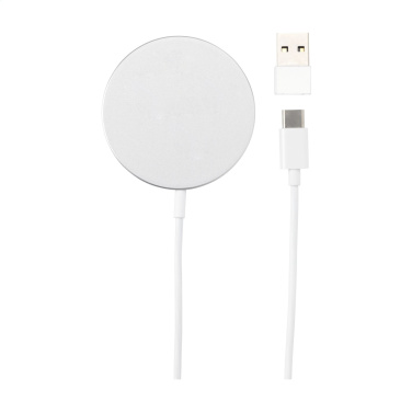 Logotrade reklaamtoote foto: Force MagSafe 10 W taaskasutatud juhtmevaba laadija