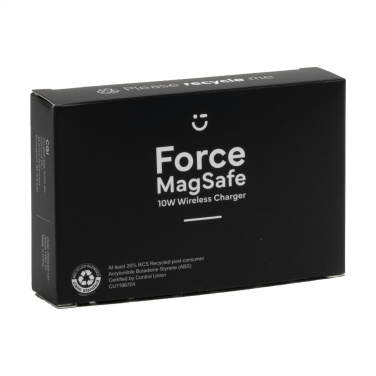 Logo trade reklaamkingid foto: Force MagSafe 10 W taaskasutatud juhtmevaba laadija