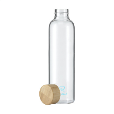 Logotrade reklaamkingituse foto: Senga Glass Bamboo 500 ml joogipudel