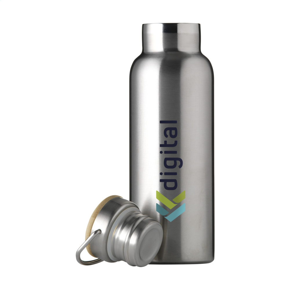 Logo trade reklaamtooted foto: Nordvik RCS Recycled Steel 500 ml joogipudel