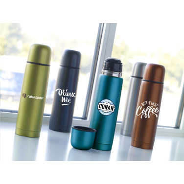 Logotrade firmakingid pilt: Frosted Bottle RCS Recycled Steel 500 ml termopudel