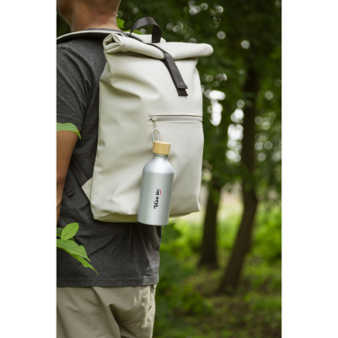 Logo trade reklaamkingitused foto: AluBamboo GRS Recycled Alu 500 ml veepudel