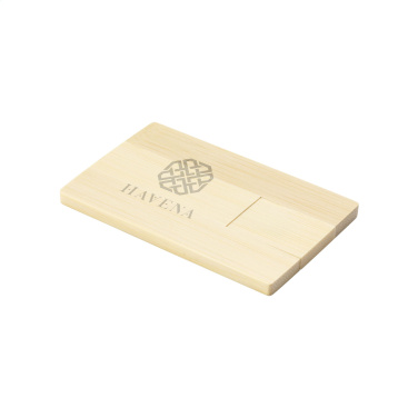 Logo trade meened foto: Krediitkaart USB Bamboo 32 GB