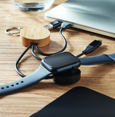 Logo trade firmakingi pilt: BULE võtmehoidjaga 4in1 60 W kaabliga