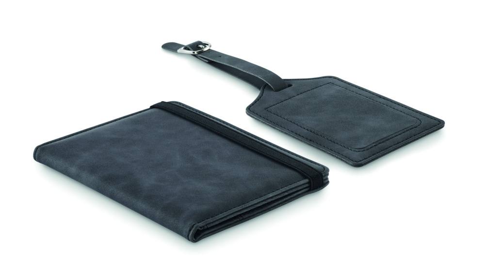 Logotrade reklaamkingi foto: JETTAG passi ja pagasilipikute komplekt