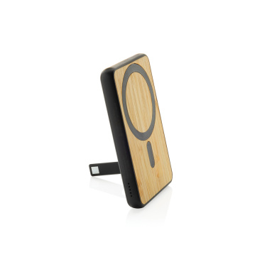 Logotrade ärikingitused pilt: Zen RCS plastk 5000 mah 5W magnetiline bambusest akuank
