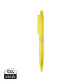 X3 GRS taaskasutatud PC plastikust pastapliiats, kollane