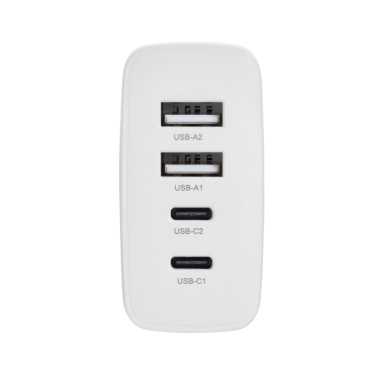 Logotrade ärikingi foto: TravelCharge Pro RCS plastikust reisilaadija USB C-ga
