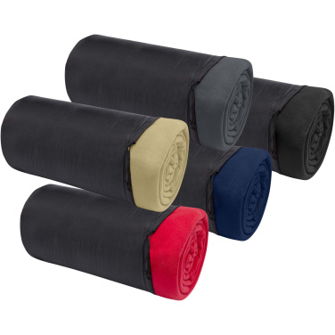 Logotrade ärikingid pilt: Huggy fliisist tekk kandekotiga 220x250 cm