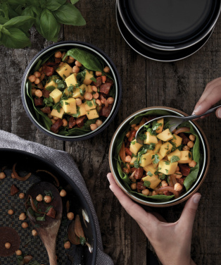 Logo trade reklaamkingid foto: Black+Blum klaasist lõunakauss 750ml