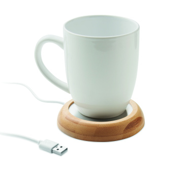 Logotrade firmakingitused pilt: Bambusest kruusisoojendaja USB-ga MUGLET