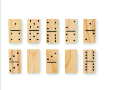 Logotrade reklaamtooted pilt: Doomino mängu ja mängukaartide komplekt