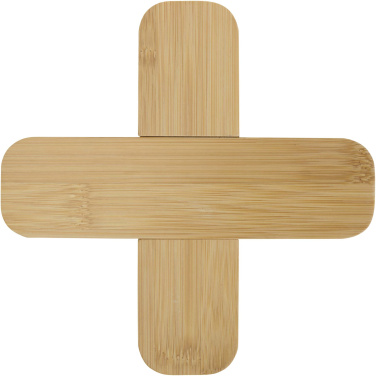 Logo trade firmakingituse pilt: Bambusest kuumaalus - suur