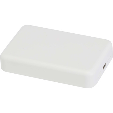 Logotrade ärikingituse foto: Acrab 10 000 mAh 15W magnetiline juhtmevaba varupank 20W PD-ga - valmistatud taaskasutatud plastist