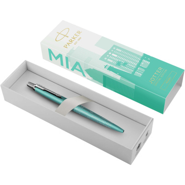 Logo trade reklaamkingituse pilt: Parker Jotter SE Global Icons värvilise viimistlusega pastapliiats