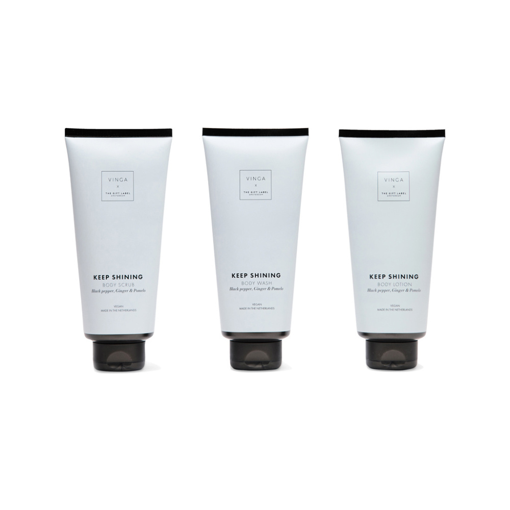 Logotrade ärikingitused pilt: VINGA x TGL kehahoolduse kinkekomplekt