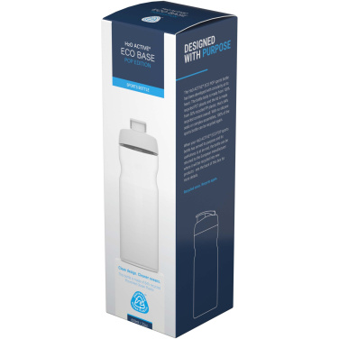 Logo trade firmakingituse pilt: H2O Active® Eco Base 650 ml keeratava kaanega spordipudel