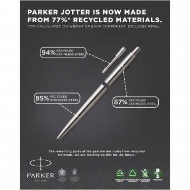 Logo trade mainoslahja ja liikelahja tuotekuva: Parker Jotter SS-kuulakärkikynä