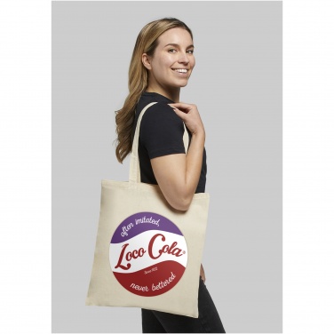 Logo trade liikelahja mainoslahja tuotekuva: Madras-puuvillakassi, 140 g/m² 7L