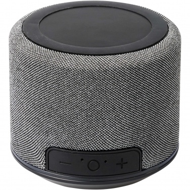 Logotrade liikelahja tuotekuva: Fiber Bluetooth® -kaiutin 3W ja langaton latausalusta