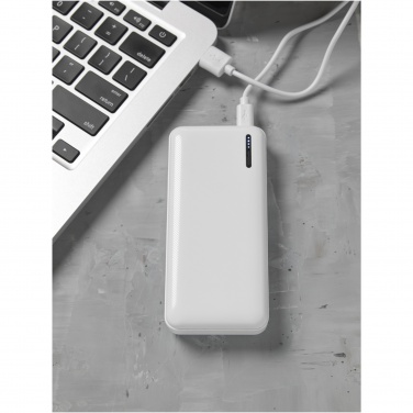 Logotrade mainoslahja ja liikelahja kuva: Suuritiheyksinen Compress 10 000 mAh varavirtalähde