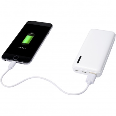 Logotrade liikelahja mainoslahja kuva: Suuritiheyksinen Compress 10 000 mAh varavirtalähde