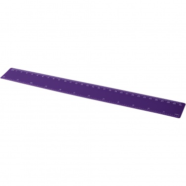 Logo trade liikelahja kuva: Rothko-viivain, 30 cm, muovinen