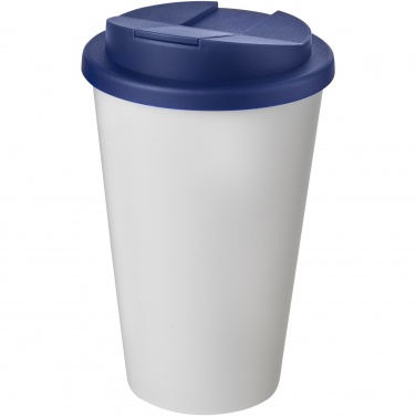 Logo trade liikelahjat mainoslahjat kuva: Americano® 350 ml muki, läikyttämätön kansi