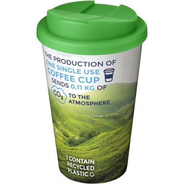 Logo trade mainoslahja ja liikelahja tuotekuva: Brite-Americano® 350 ml muki, läikyttämätön kansi