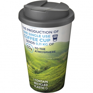 Logo trade mainoslahja ja liikelahja tuotekuva: Brite-Americano® 350 ml muki, läikyttämätön kansi