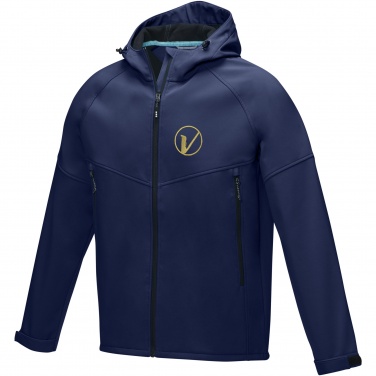 Logotrade liikelahjat kuva: Coltan-softshell-takki miehille, GRS-kierrätetty