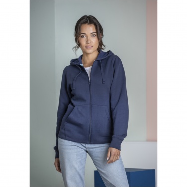 Logotrade mainoslahja ja liikelahja kuva: Ruby women’s organic recycled full zip hoodie