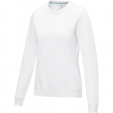 Logo trade liikelahjat tuotekuva: Jasper women’s organic recycled crewneck sweater