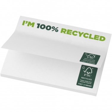 Logo trade liikelahja mainoslahja tuotekuva: Sticky-Mate®kierrätetyt tarralaput 100 x 75 mm