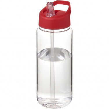 Logo trade liikelahja kuva: H2O Active® Octave Tritan™ 600 ml urheilujuomapullo nokallisella korkilla