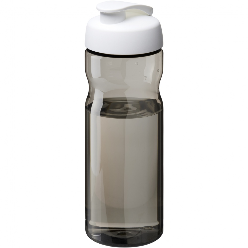 Logo trade liikelahja kuva: H2O Active® Eco Base 650 ml:n urheilujuomapullo läppäkannella