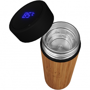 Logo trade mainoslahja ja liikelahja tuotekuva: SCX.design D11-bambuälypullo, 500 ml