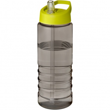 Logo trade liikelahja mainoslahja tuotekuva: H2O Active® Eco Treble 750 ml:n juomapullo sporttikorkilla