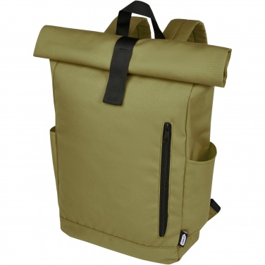 Logo trade mainoslahja ja liikelahja tuotekuva: Byron 15,6" GRS RPET -rullareppu 18 l