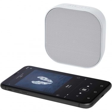 Logotrade mainoslahja tuotekuva: Stark 2.0 RCS-kierrätetystä muovista valmistettu Bluetooth®-minikaiutin