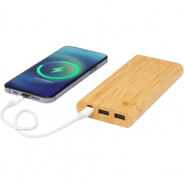 Logotrade liikelahjat kuva: Tulda-varavirtalähde, 10,000 mAh, bambua