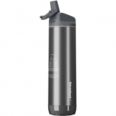 Logotrade liikelahja tuotekuva: HidrateSpark® PRO 620 ml:n tyhjiöeristetty ruostumattomasta teräksestä valmistettu älykäs vesipullo