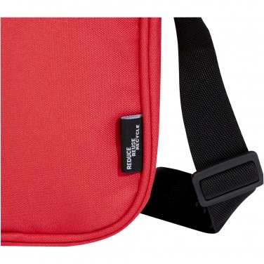 Logo trade liikelahjat mainoslahjat kuva: Byron GRS-kierrätetystä materiaalista valmistettu crossbody-laukku 2 l