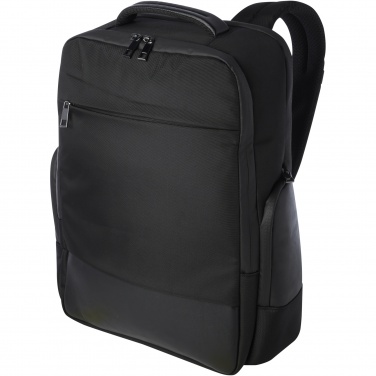 Logotrade mainostuote tuotekuva: Expedition Pro 15,6 tuuman GRS-kierrätetystä materiaalista valmistettu reppu kannettavalle 25 l